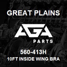 560-413H Great Plains 10FT INSIDE WING BRACE FLT LH | AGA Parts