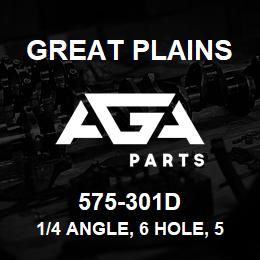 575-301D Great Plains 1/4 ANGLE, 6 HOLE, 50 | AGA Parts