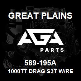 589-195A Great Plains 1000TT DRAG S3T W/REEL | AGA Parts