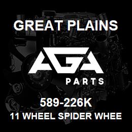 589-226K Great Plains 11 WHEEL SPIDER WHEEL GANG LH | AGA Parts