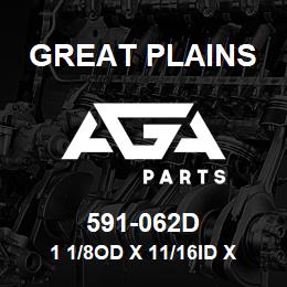 591-062D Great Plains 1 1/8OD X 11/16ID X 5/8L TB | AGA Parts