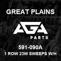 591-090A Great Plains 1 ROW 23W SWEEPS W/HARDWARE | AGA Parts