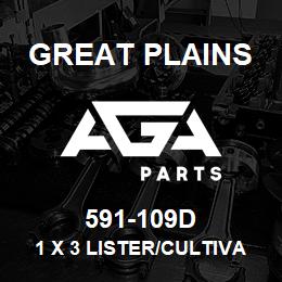 591-109D Great Plains 1 X 3 LISTER/CULTIVATOR SHANK | AGA Parts