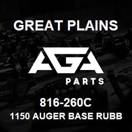 816-260C Great Plains 1150 AUGER BASE RUBBER PAD | AGA Parts