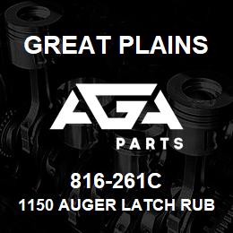 816-261C Great Plains 1150 AUGER LATCH RUBBER PAD | AGA Parts