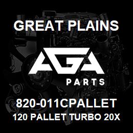 820-011CPALLET Great Plains 120 PALLET TURBO 20X.256X1.78 | AGA Parts