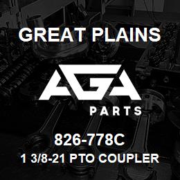 826-778C Great Plains 1 3/8-21 PTO COUPLER | AGA Parts