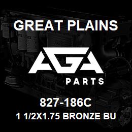 827-186C Great Plains 1 1/2X1.75 BRONZE BUSHING | AGA Parts