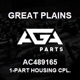 AC489165 Great Plains 1-PART HOUSING CPL. W. CELL WH | AGA Parts