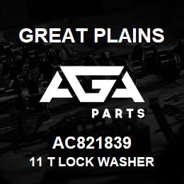 AC821839 Great Plains 11 T LOCK WASHER | AGA Parts