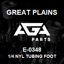 E-0348 Great Plains 1/4 NYL TUBING FOOT 890-863C | AGA Parts