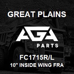 FC1715R/L Great Plains 10' INSIDE WING FRAME, R OR L | AGA Parts