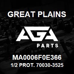 MA0006F0E366 Great Plains 1/2 PROT. 70030-35256 | AGA Parts