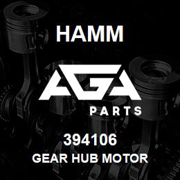 394106 Hamm GEAR HUB MOTOR | AGA Parts