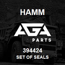 394424 Hamm SET OF SEALS | AGA Parts