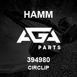 394980 Hamm CIRCLIP | AGA Parts