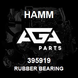 395919 Hamm RUBBER BEARING | AGA Parts