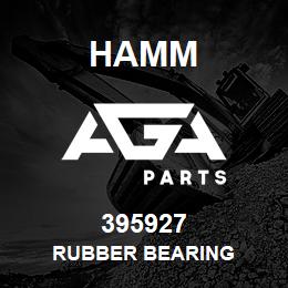 395927 Hamm RUBBER BEARING | AGA Parts