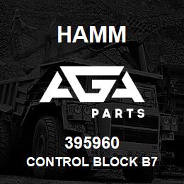 395960 Hamm CONTROL BLOCK B7 | AGA Parts