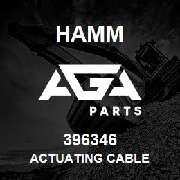 396346 Hamm ACTUATING CABLE | AGA Parts