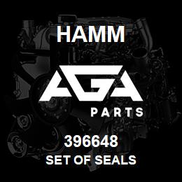 396648 Hamm SET OF SEALS | AGA Parts