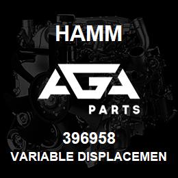 396958 Hamm VARIABLE DISPLACEMENT PUMP | AGA Parts