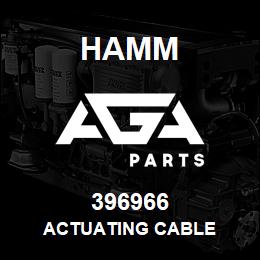 396966 Hamm ACTUATING CABLE | AGA Parts