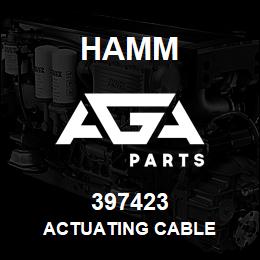 397423 Hamm ACTUATING CABLE | AGA Parts