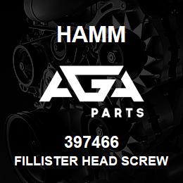 397466 Hamm FILLISTER HEAD SCREW | AGA Parts