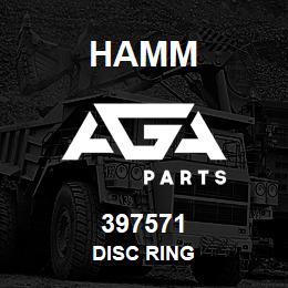 397571 Hamm DISC RING | AGA Parts