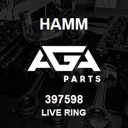 397598 Hamm LIVE RING | AGA Parts