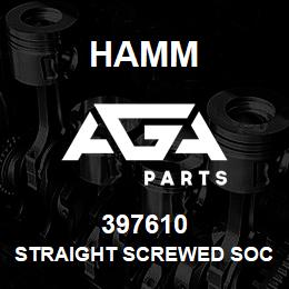 397610 Hamm STRAIGHT SCREWED SOCKET | AGA Parts