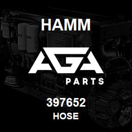 397652 Hamm HOSE | AGA Parts