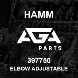 397750 Hamm ELBOW ADJUSTABLE | AGA Parts