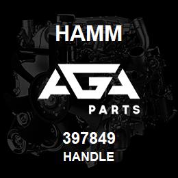 397849 Hamm HANDLE | AGA Parts