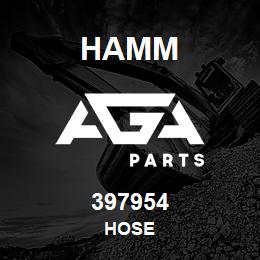 397954 Hamm HOSE | AGA Parts