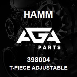 398004 Hamm T-PIECE ADJUSTABLE | AGA Parts