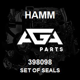 398098 Hamm SET OF SEALS | AGA Parts