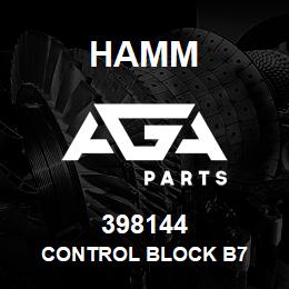 398144 Hamm CONTROL BLOCK B7 | AGA Parts