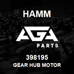 398195 Hamm GEAR HUB MOTOR | AGA Parts