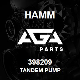 398209 Hamm TANDEM PUMP | AGA Parts