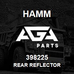 398225 Hamm REAR REFLECTOR | AGA Parts