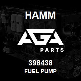 398438 Hamm FUEL PUMP | AGA Parts