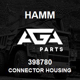 398780 Hamm CONNECTOR HOUSING | AGA Parts