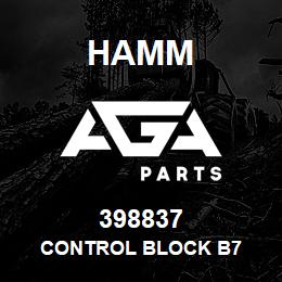 398837 Hamm CONTROL BLOCK B7 | AGA Parts