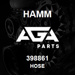 398861 Hamm HOSE | AGA Parts