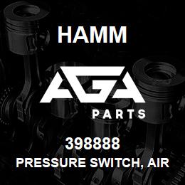 398888 Hamm PRESSURE SWITCH, AIR FILTER | AGA Parts