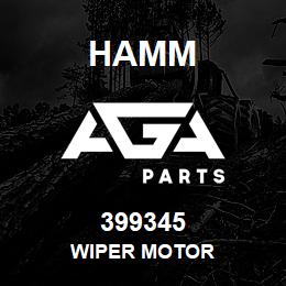 399345 Hamm WIPER MOTOR | AGA Parts