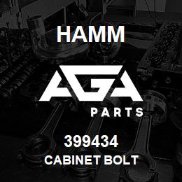 399434 Hamm CABINET BOLT | AGA Parts