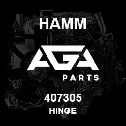 407305 Hamm HINGE | AGA Parts